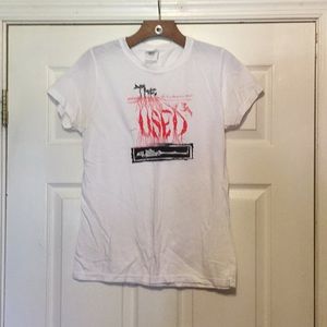 The used band tee